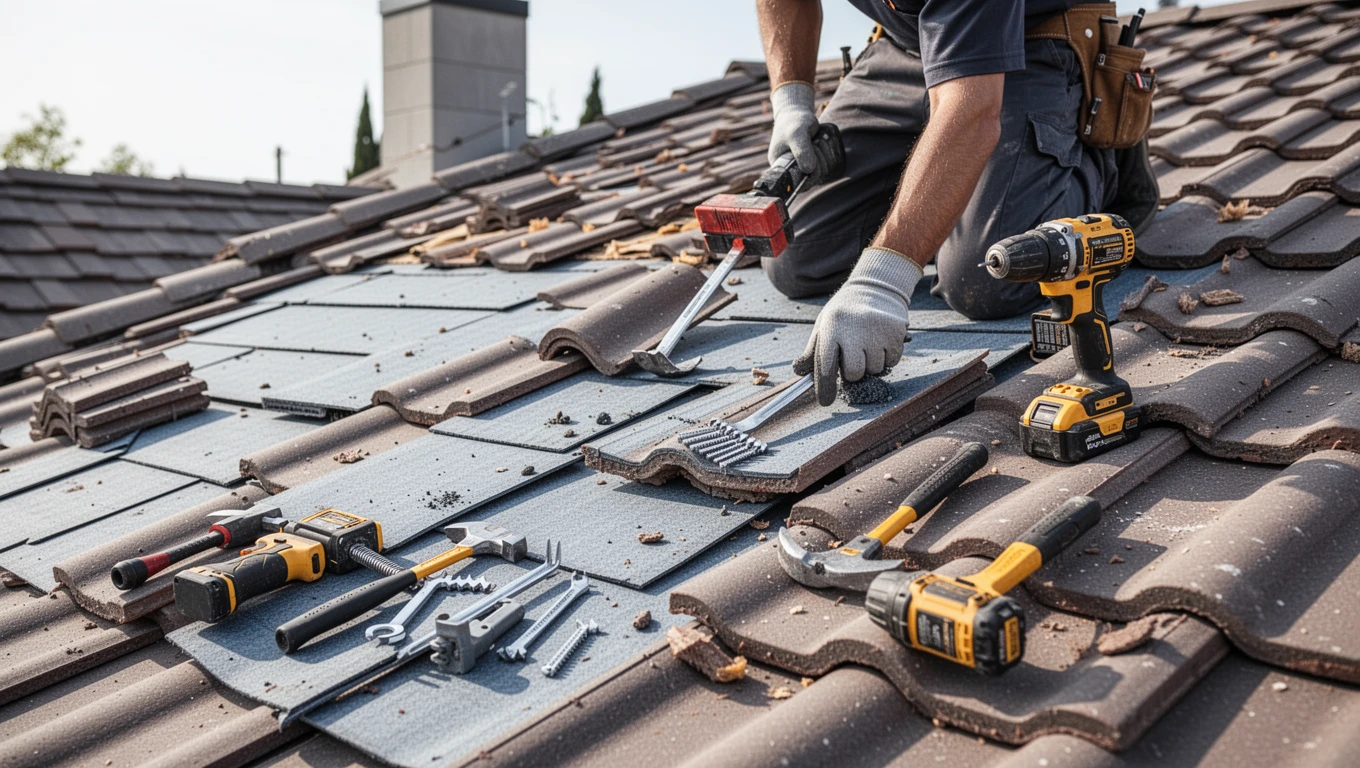 Tile Roof Replacement