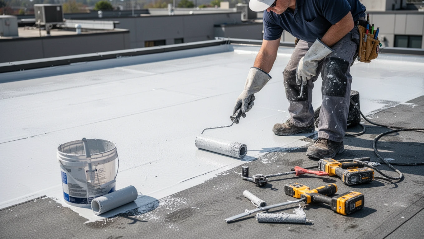 Flat Roof Coating